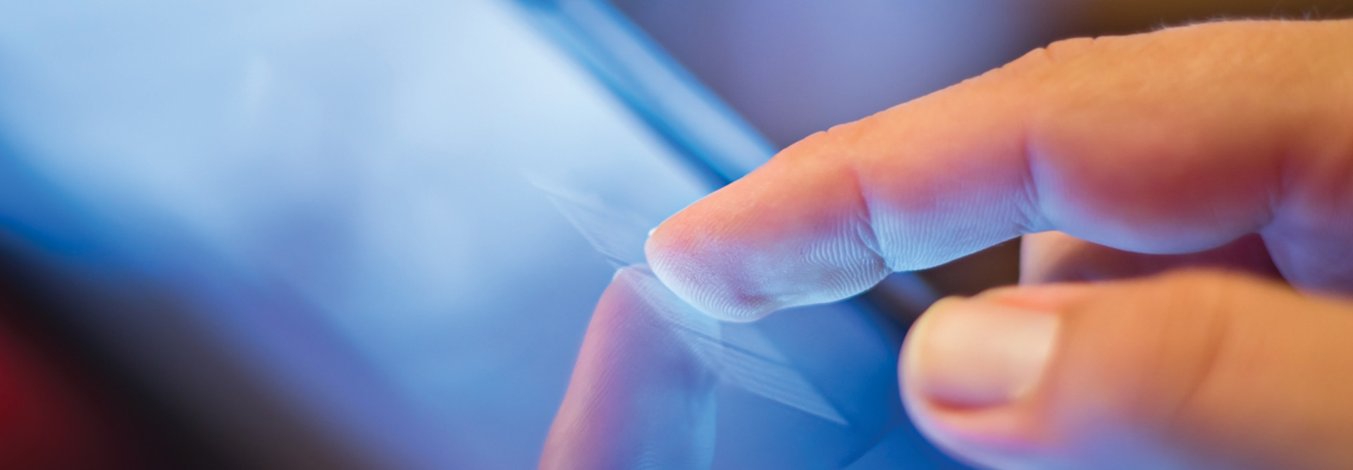 Using a touch-screen device in education