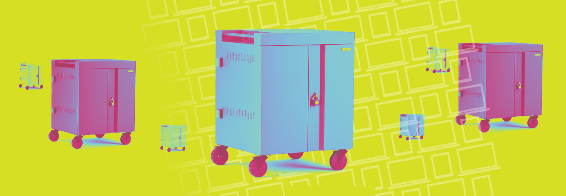 Charging Carts for K–12 laptops and devices