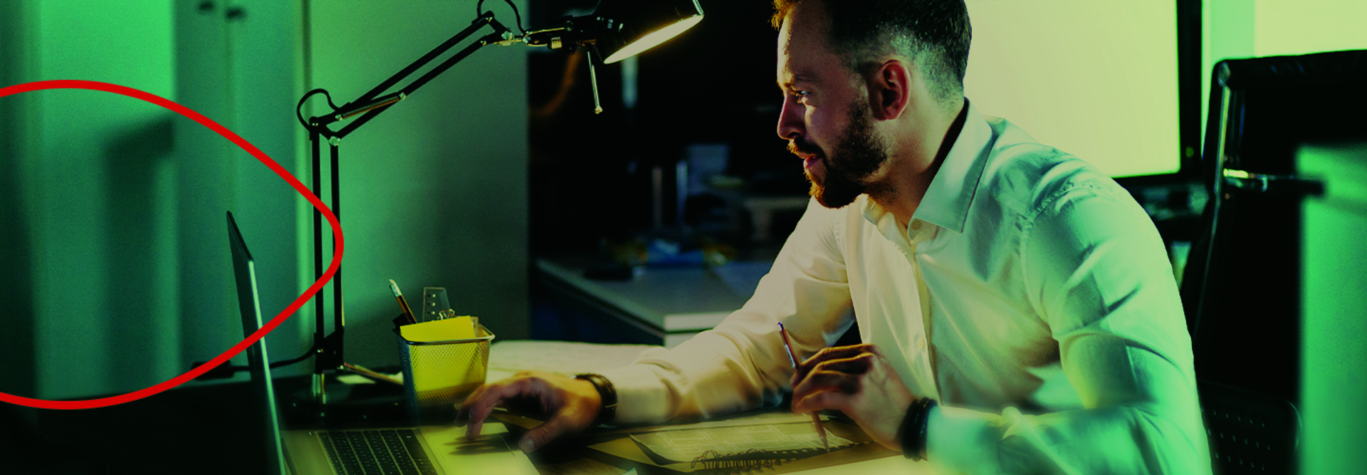 man following clues for incident detection and response