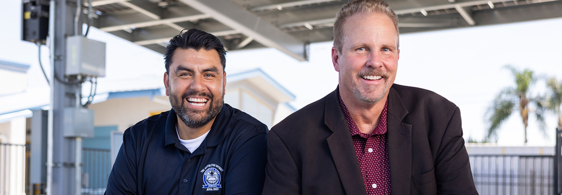 Anthony Luna and CTO Russ Selken 