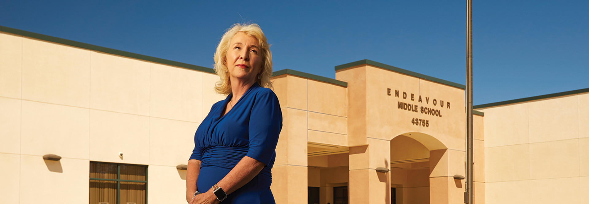 Rebecca Cooksey, Assistant Superintendent of Innovation and Technology Services at California’s Lancaster School District, says modern IP cameras give staff an edge on school safety.