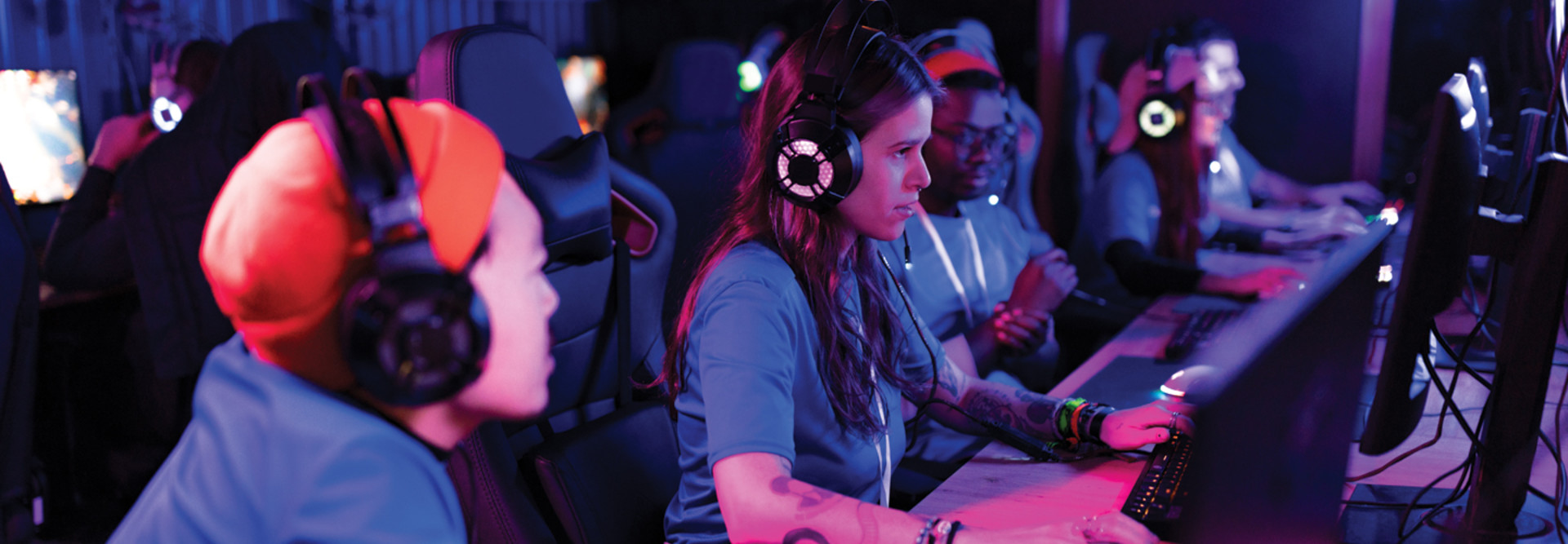 Esports gamers