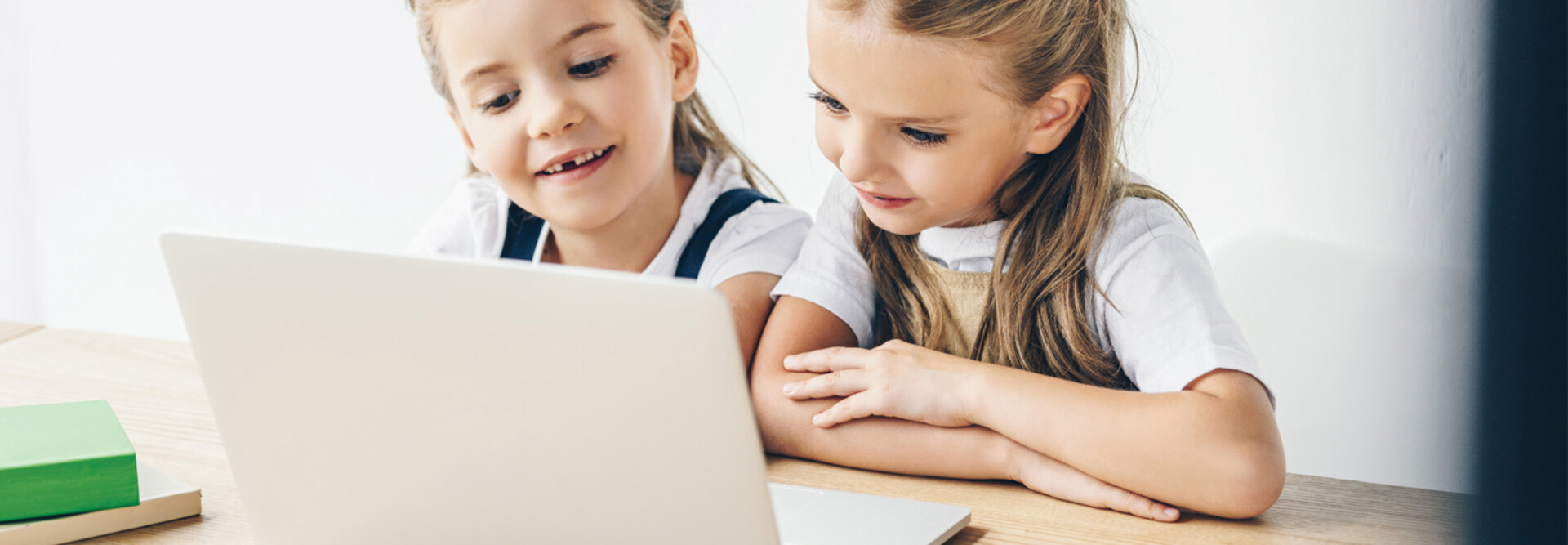Students using laptop