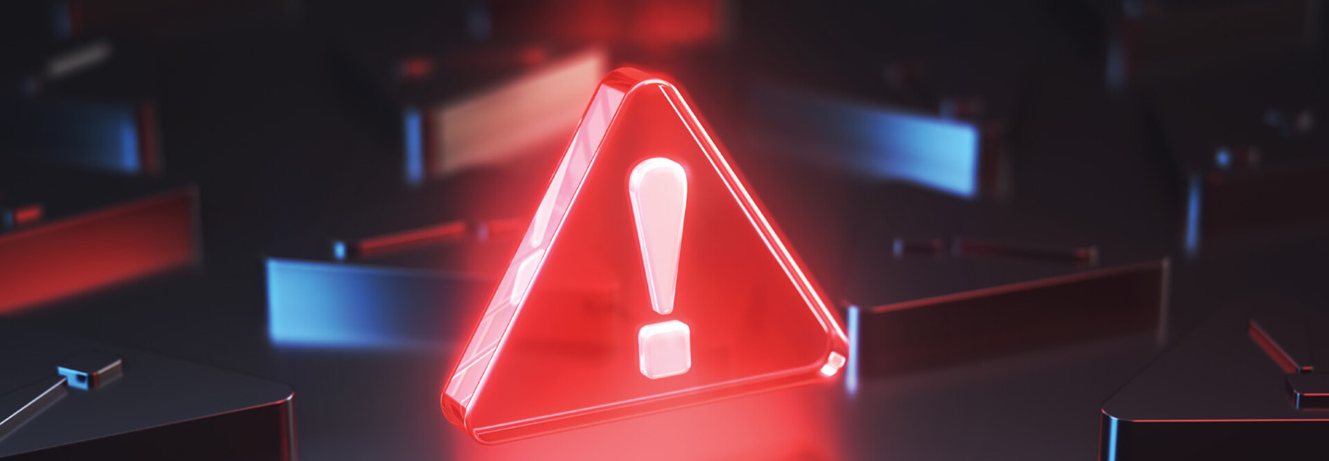 Red warning triangle