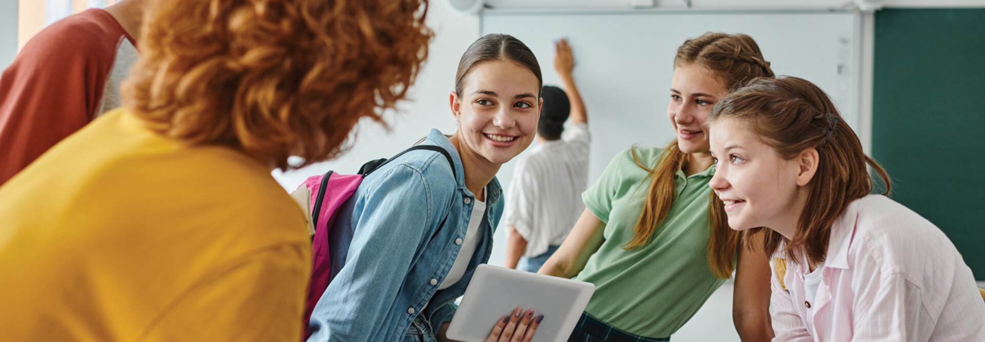 Students back to school