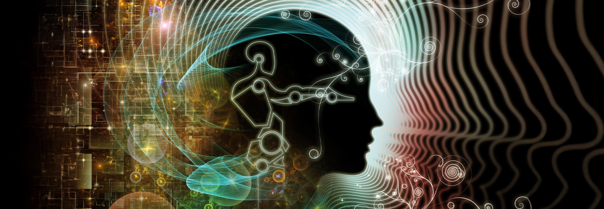 Futuristic technology concept