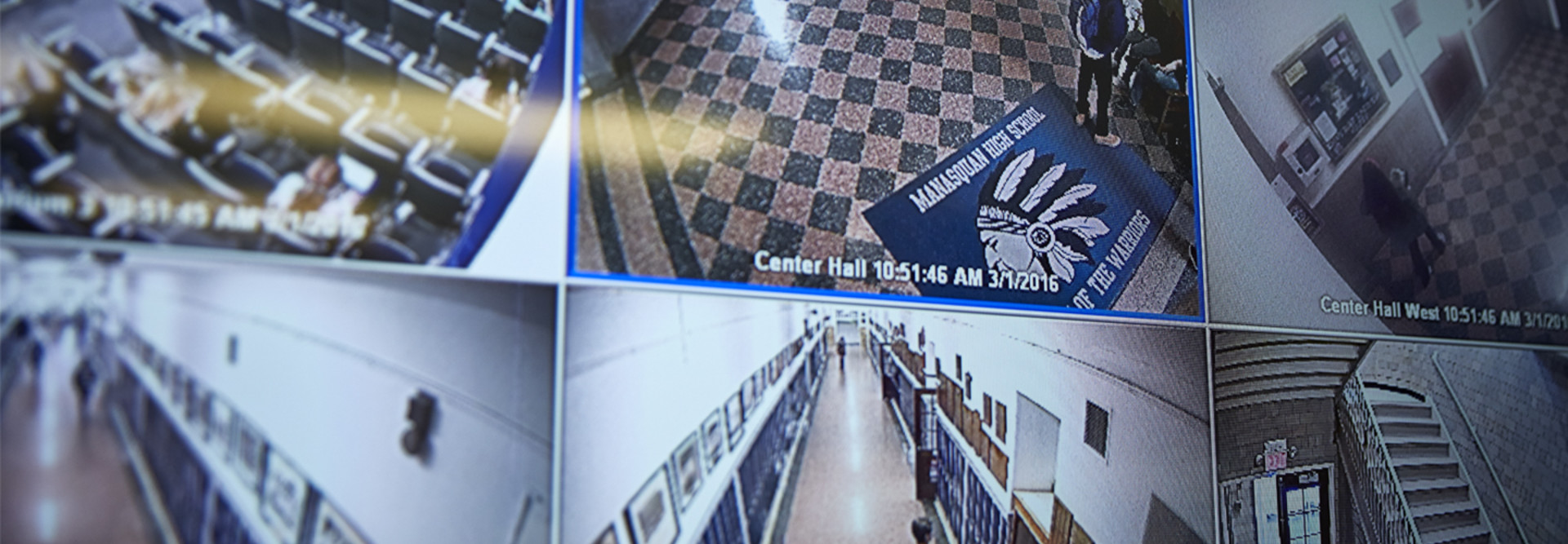 Video surviellence technolgy helps keep schools safe