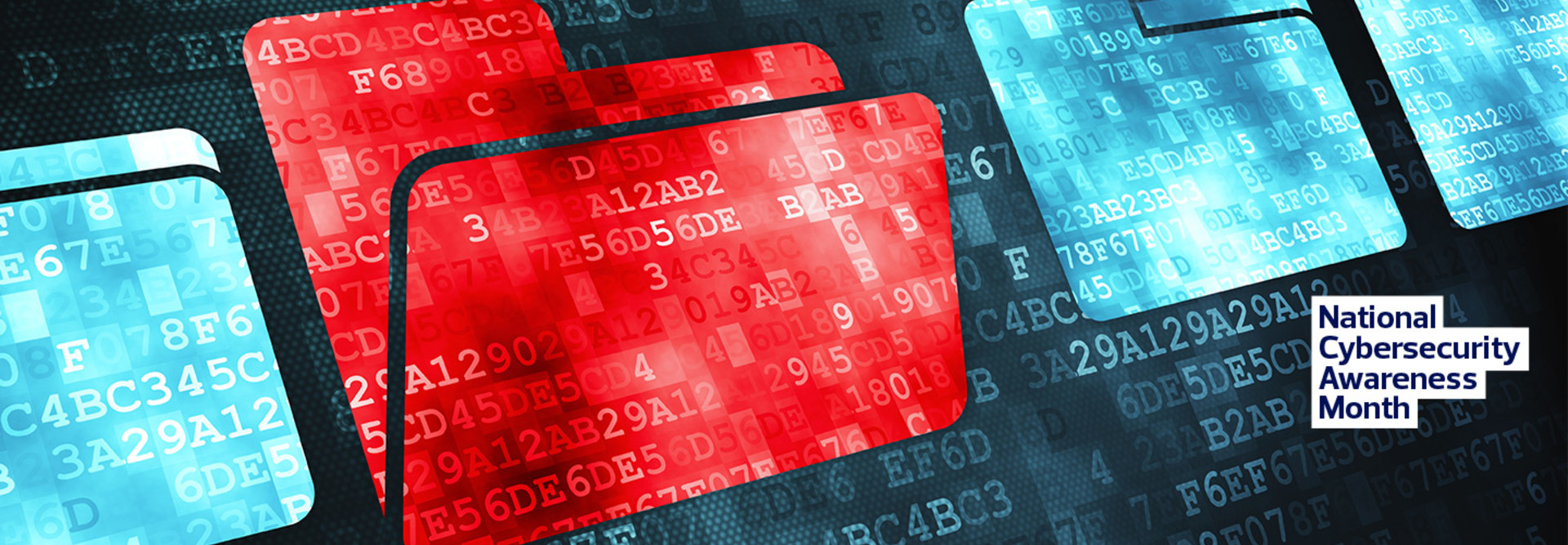 red corrupted digital folder