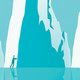 Illustration of a person pushing an icy mountain