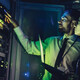 People working in a data centre