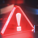Red warning triangle