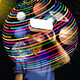 Child using VR headset