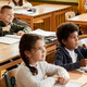 Students learning