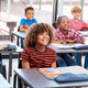 Students using