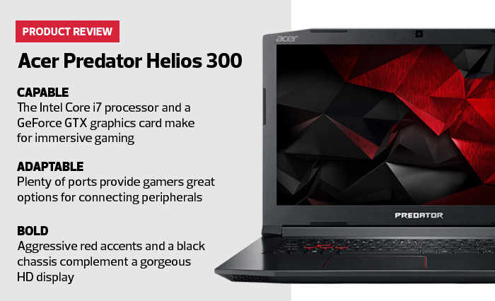 Acer Predator Laptop Helios 300 Review EdTech Magazine