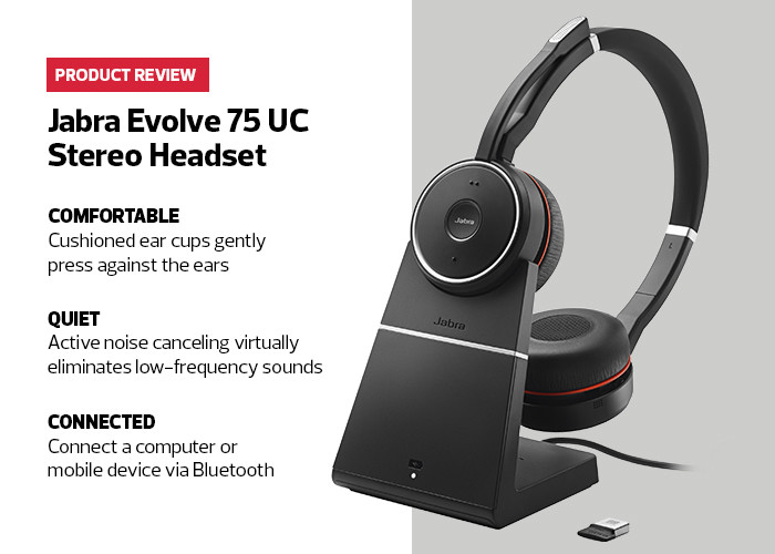 Review Focus on What Matters with the Jabra Evolve 75 UC Stereo