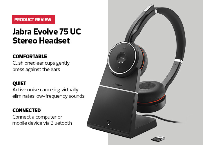 Review: Focus on What Matters with the Jabra Evolve 75 UC Stereo