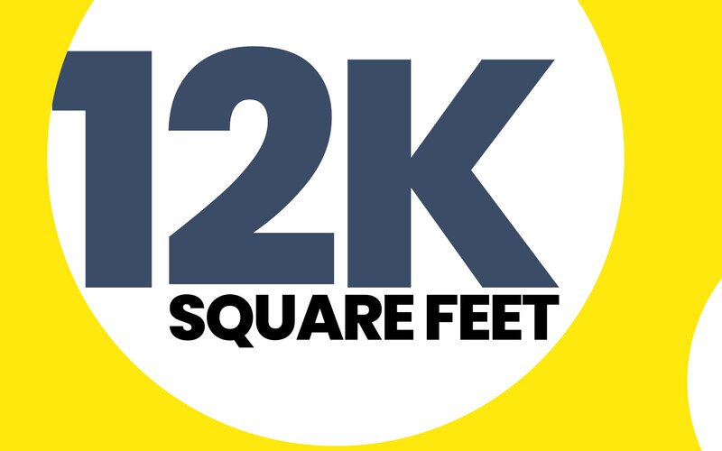 12K Square Feet