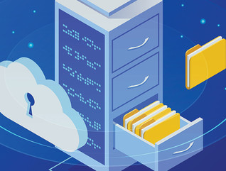 Cloud security concept 