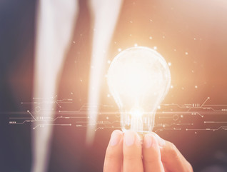 K12 leader holding lightbulb future of learning