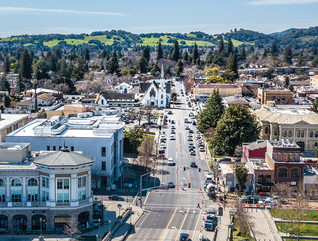 Napa Valley California where students returned for hybrid learning