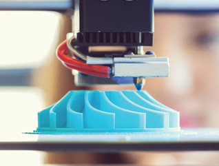 K–12 special education student with 3d printer STEM education