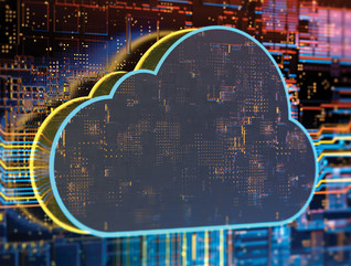 Data stored in the cloud 