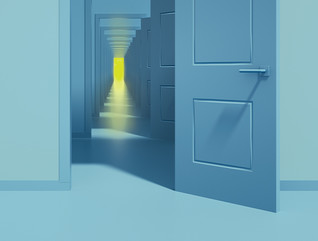 illustration of open doors to represent third-party access risks