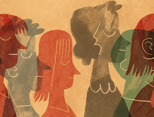 illustration of student silhouettes