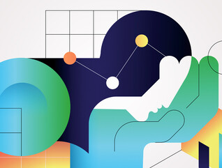 Abstract shapes and grids