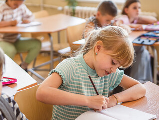 Students in the classroom