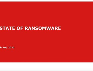 The State of Ransomware in K–12, CDW Webinar