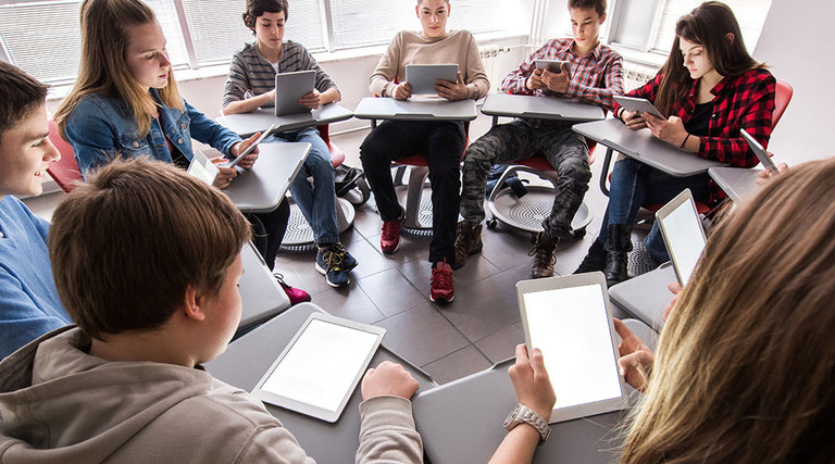 Modern day classroom