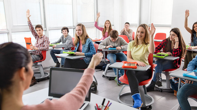 modern classroom