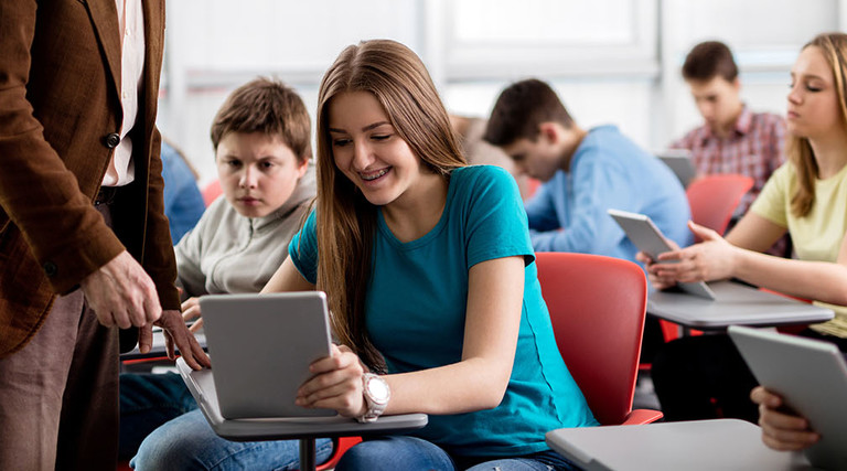 modern classroom