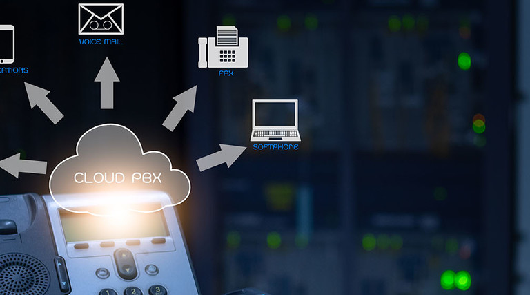 Cloud-based VoiP