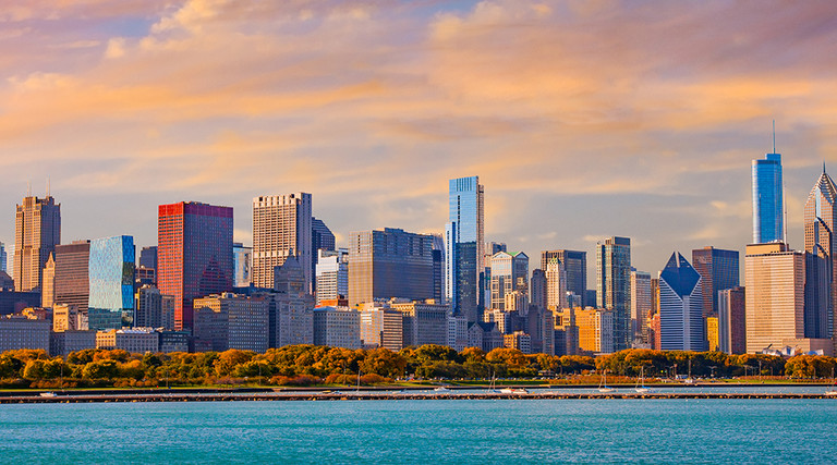 Chicago skyline ISTE