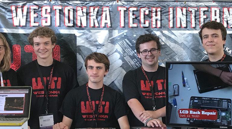 Minnesota tech intern team