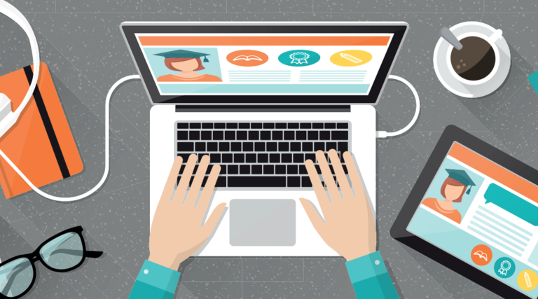 Edtech concept art