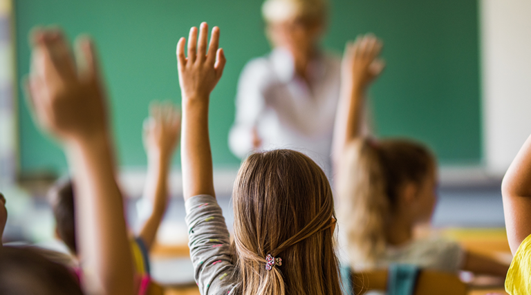 Many students for one teacher