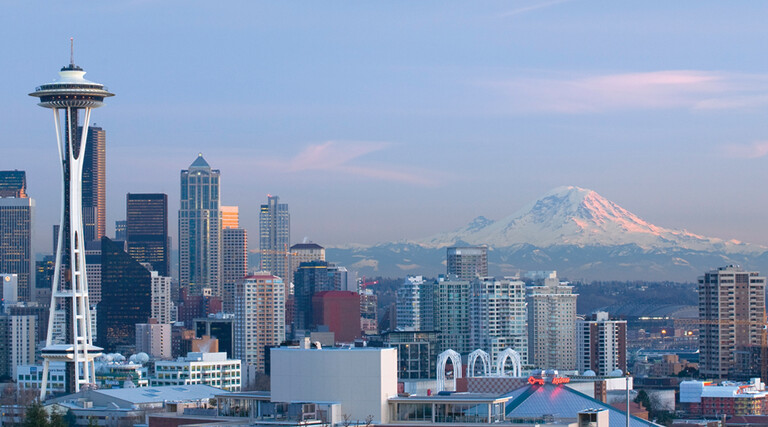 Space needle in Seattle
