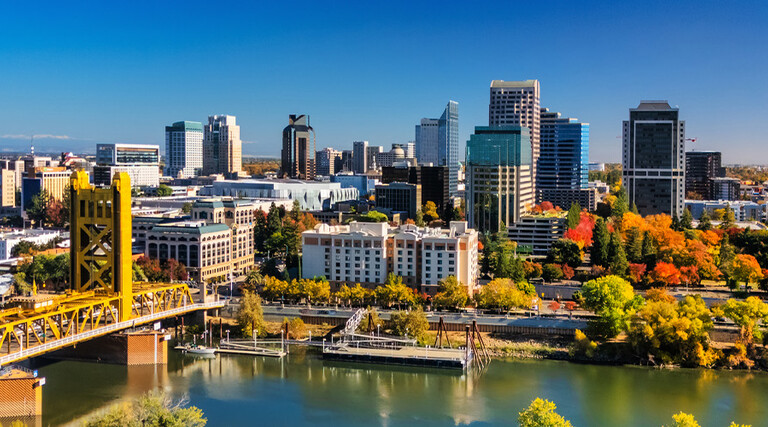 Sacramento skyline
