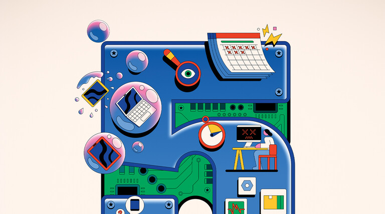 Illustration of device workflow