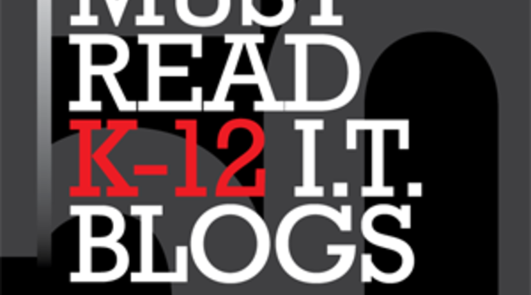 Must-Read K-12 IT Blogger Badge