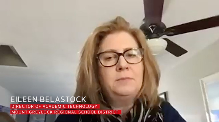 Eileen Belastock, Director of Academic Technology, Mount Greylock Regional School District