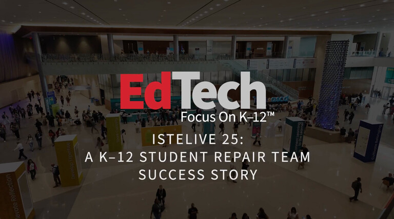ISTELive 25 k-12 Student repair team video thumbnail
