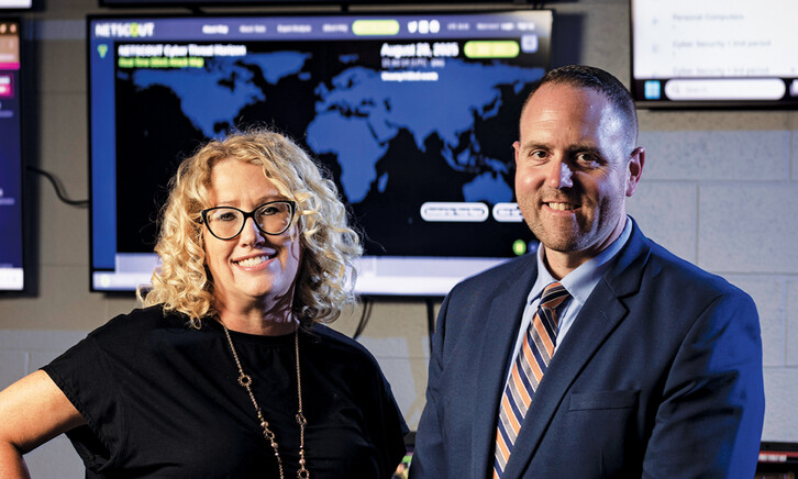 Bobbie Fiori (left) and Josh Baker