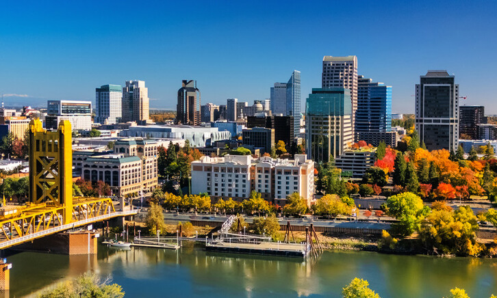 Sacramento skyline