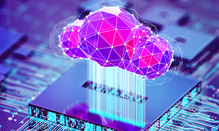 Cloud computing concept