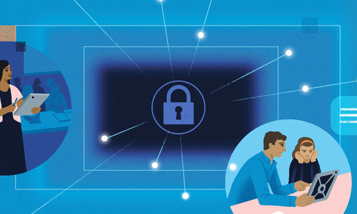 Illustration of tea collaborating